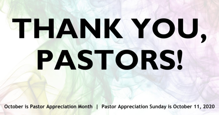 Celebrate Pastor Appreciation Sunday - United Church Of Christ