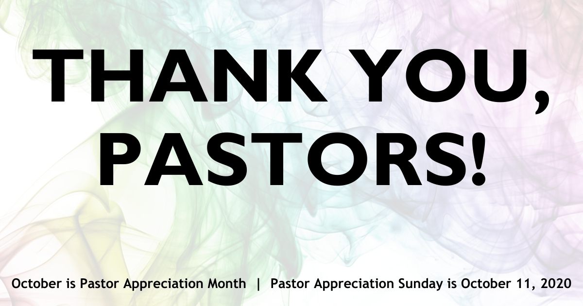 Celebrate Pastor Appreciation Sunday - United Church of Christ