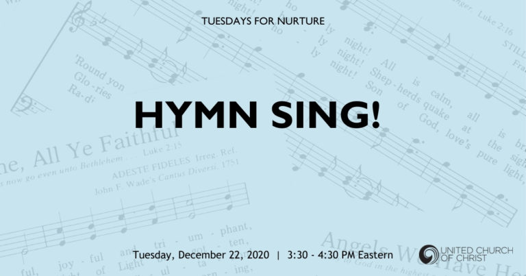 Hymn Sing! - United Church of Christ