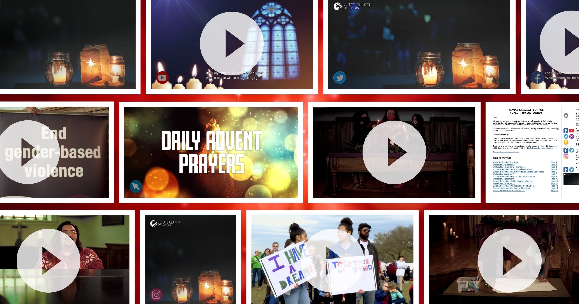 New UCC Advent resources use many kinds of media United Church of Christ
