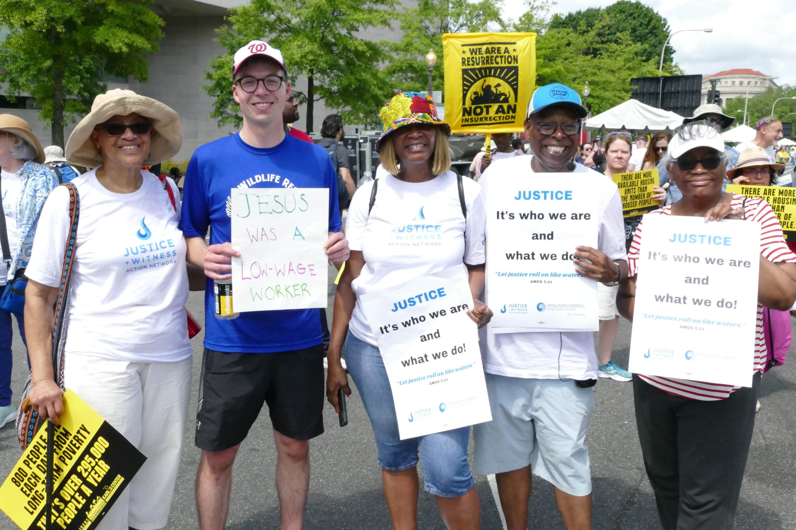 Poor People's Campaign Moral March takes to the streets of Washington ...